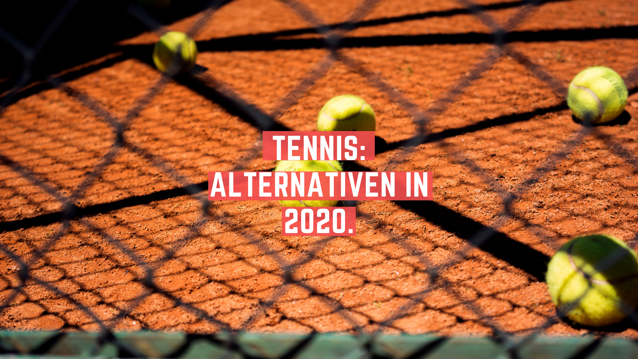 Crowded tennis courts: These 4 alternatives are at least as much fun with a bit of practice.